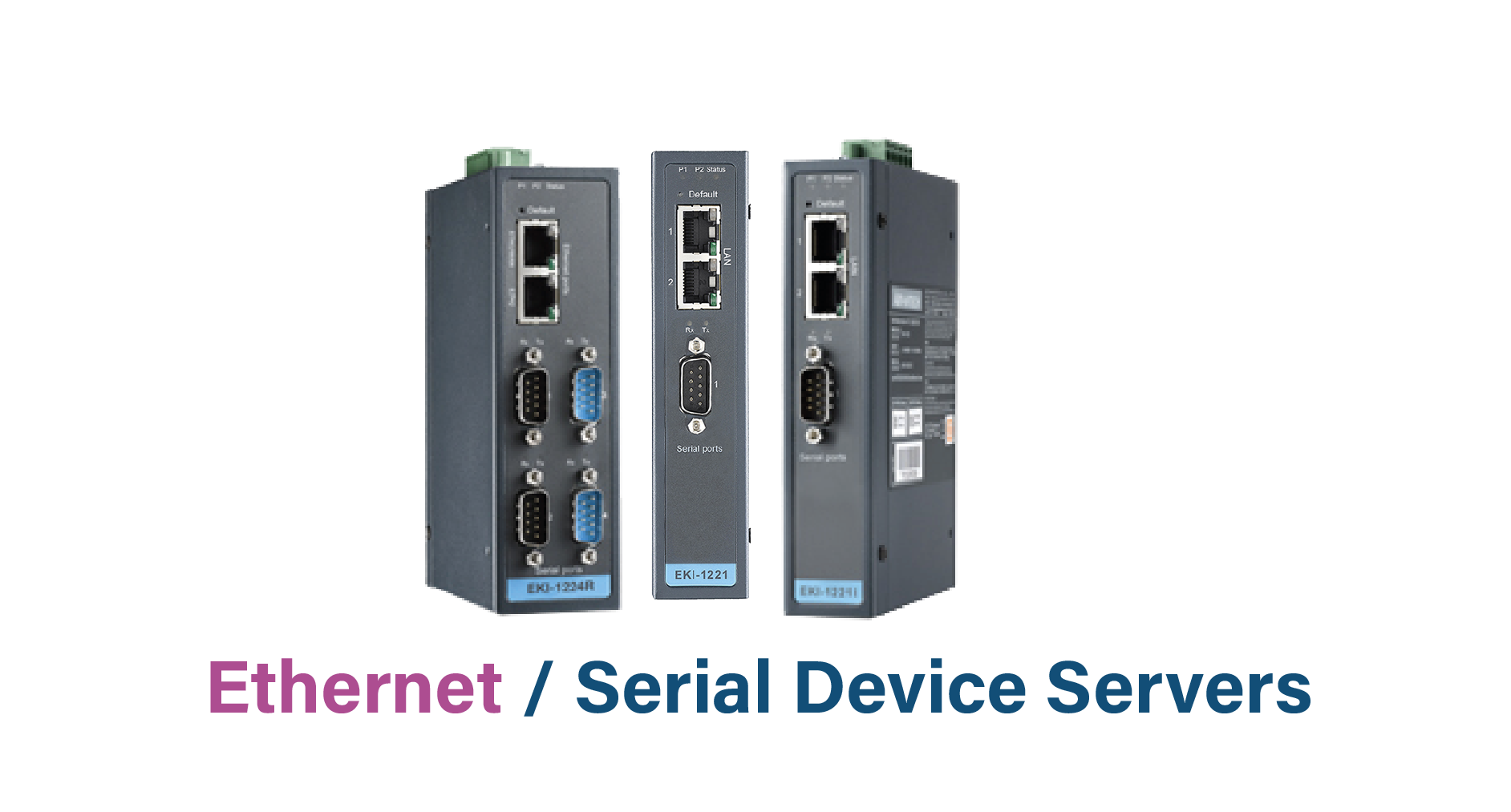 Ind. Ethernet/Serial device Server