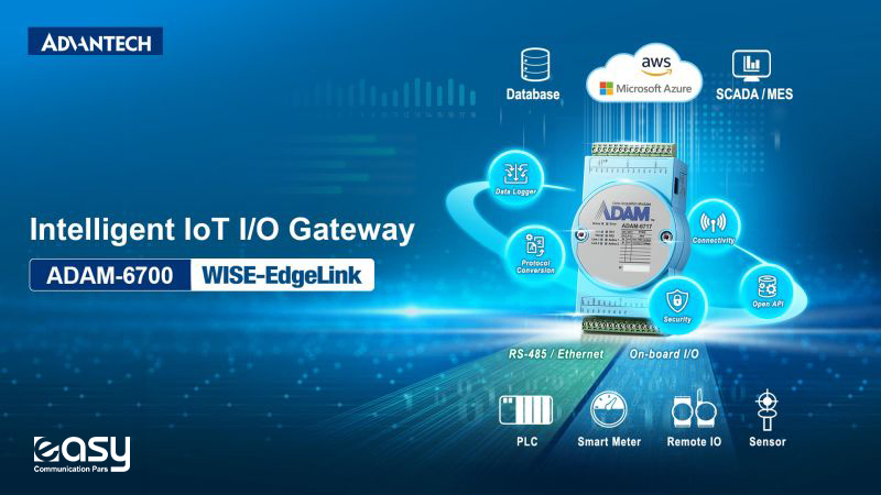 IoT I/O Gateways: ADAM-6700 WISE-EdgeLink